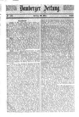 Bamberger Zeitung Freitag 16. Mai 1856