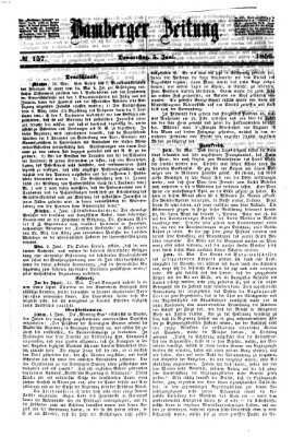 Bamberger Zeitung Donnerstag 5. Juni 1856