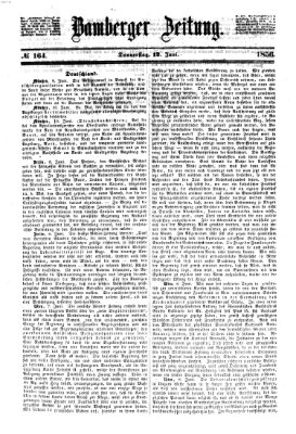 Bamberger Zeitung Donnerstag 12. Juni 1856