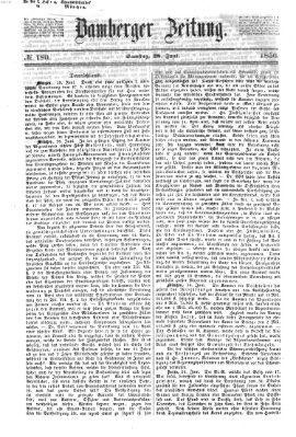 Bamberger Zeitung Samstag 28. Juni 1856