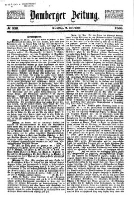 Bamberger Zeitung Dienstag 2. Dezember 1856