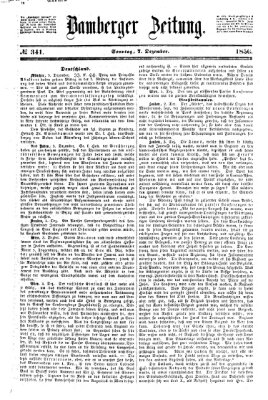 Bamberger Zeitung Sonntag 7. Dezember 1856