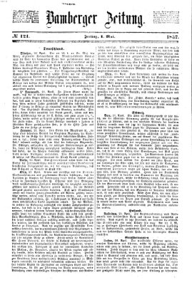 Bamberger Zeitung Freitag 1. Mai 1857