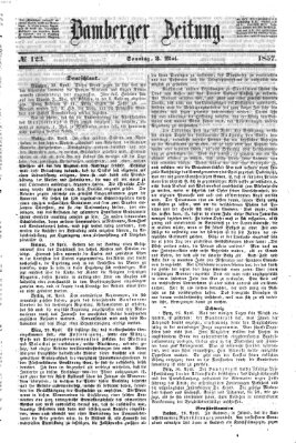 Bamberger Zeitung Sonntag 3. Mai 1857