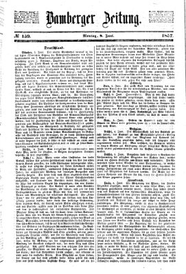 Bamberger Zeitung Montag 8. Juni 1857