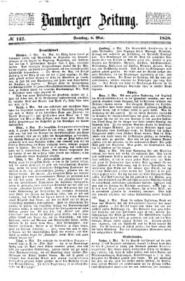 Bamberger Zeitung Samstag 8. Mai 1858