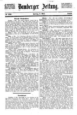 Bamberger Zeitung Freitag 6. Mai 1859