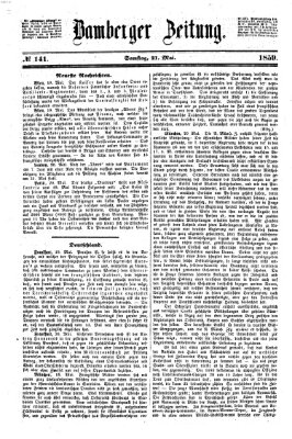 Bamberger Zeitung Samstag 21. Mai 1859