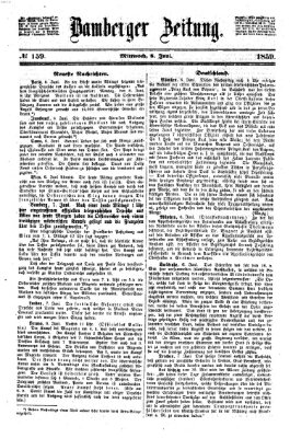 Bamberger Zeitung Mittwoch 8. Juni 1859