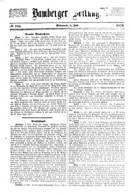 Bamberger Zeitung Mittwoch 6. Juli 1859