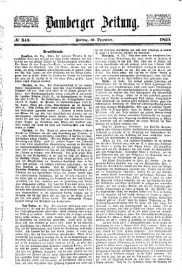 Bamberger Zeitung Freitag 16. Dezember 1859