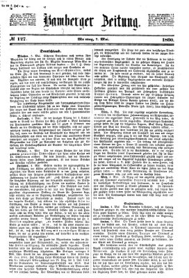 Bamberger Zeitung Montag 7. Mai 1860