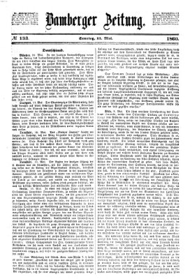 Bamberger Zeitung Sonntag 13. Mai 1860