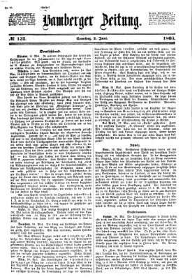 Bamberger Zeitung Samstag 2. Juni 1860