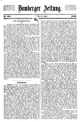 Bamberger Zeitung Mittwoch 13. Juni 1860