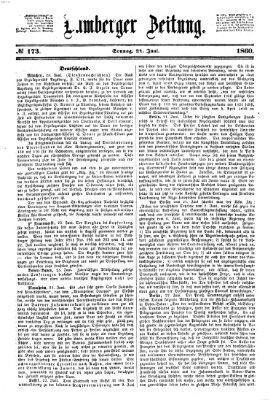 Bamberger Zeitung Sonntag 24. Juni 1860