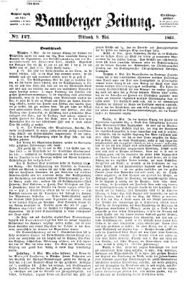 Bamberger Zeitung Mittwoch 8. Mai 1861