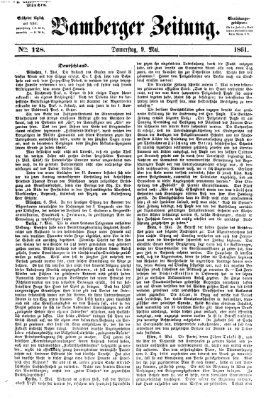 Bamberger Zeitung Donnerstag 9. Mai 1861