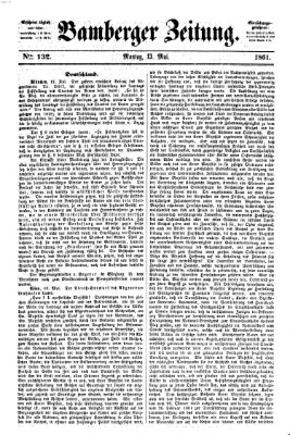 Bamberger Zeitung Montag 13. Mai 1861