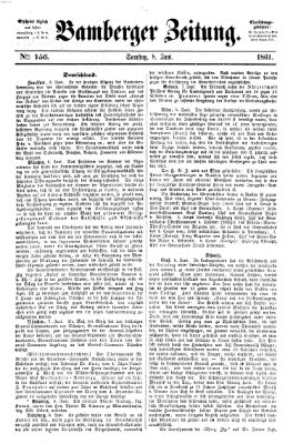 Bamberger Zeitung Samstag 8. Juni 1861