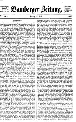 Bamberger Zeitung Freitag 2. Mai 1862