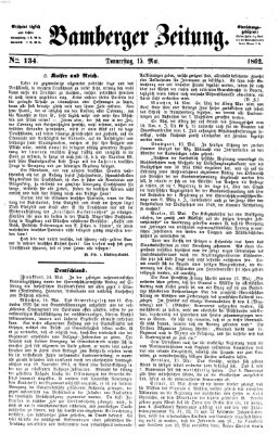 Bamberger Zeitung Donnerstag 15. Mai 1862