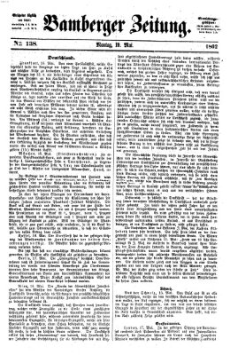 Bamberger Zeitung Montag 19. Mai 1862