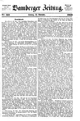 Bamberger Zeitung Sonntag 22. November 1863