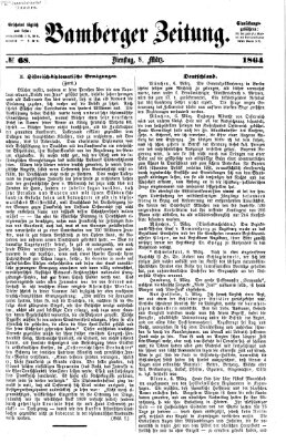 Bamberger Zeitung Dienstag 8. März 1864