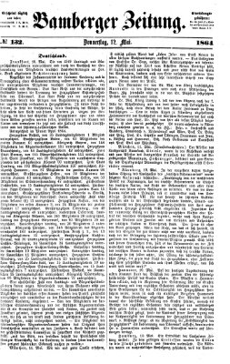 Bamberger Zeitung Donnerstag 12. Mai 1864