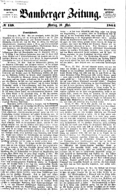 Bamberger Zeitung Montag 30. Mai 1864