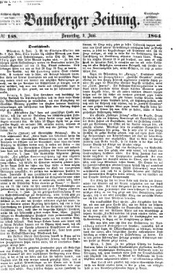 Bamberger Zeitung Donnerstag 9. Juni 1864