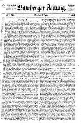 Bamberger Zeitung Samstag 11. Juni 1864