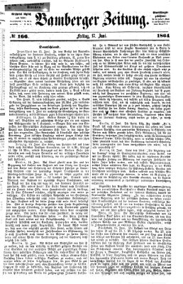 Bamberger Zeitung Freitag 17. Juni 1864