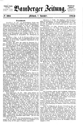 Bamberger Zeitung Mittwoch 2. November 1864