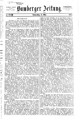 Bamberger Zeitung Donnerstag 11. Mai 1865