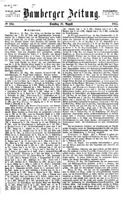 Bamberger Zeitung Samstag 26. August 1865