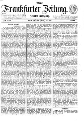 Neue Frankfurter Zeitung Freitag 12. Mai 1865