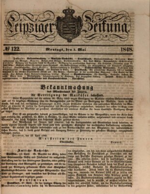 Leipziger Zeitung Montag 1. Mai 1848