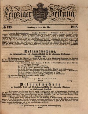 Leipziger Zeitung Freitag 12. Mai 1848