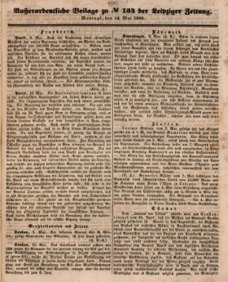 Leipziger Zeitung Montag 14. Mai 1849