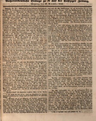 Leipziger Zeitung Sonntag 23. Dezember 1849