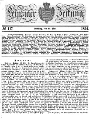 Leipziger Zeitung Freitag 19. Mai 1854