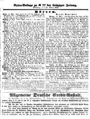 Leipziger Zeitung Montag 31. März 1856