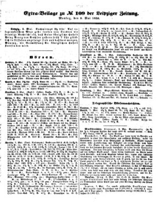 Leipziger Zeitung Montag 9. Mai 1859