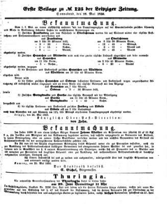 Leipziger Zeitung Samstag 28. Mai 1859