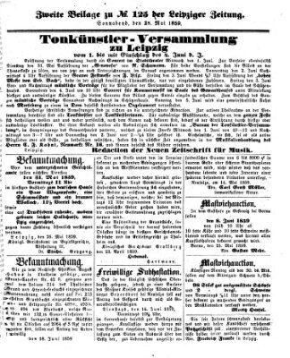 Leipziger Zeitung Samstag 28. Mai 1859