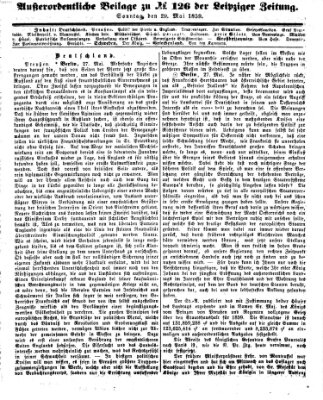 Leipziger Zeitung Sonntag 29. Mai 1859