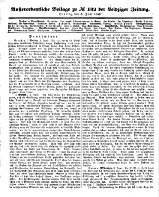 Leipziger Zeitung Sonntag 5. Juni 1859