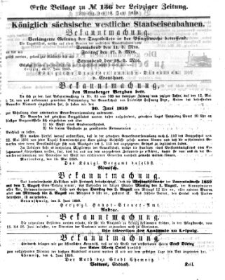 Leipziger Zeitung Freitag 10. Juni 1859